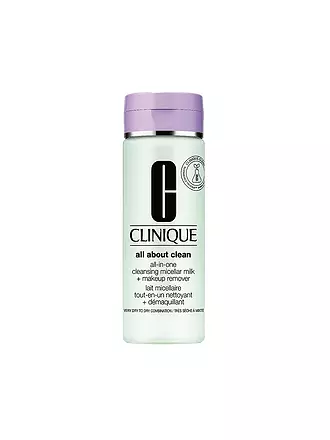 CLINIQUE | All About Clean All in one cleansing micellar milk + makeup remover 200ml | 